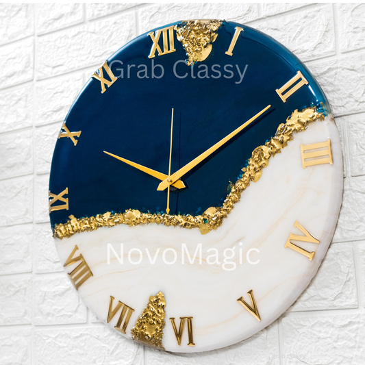 Blue Peak Clock 27 inches