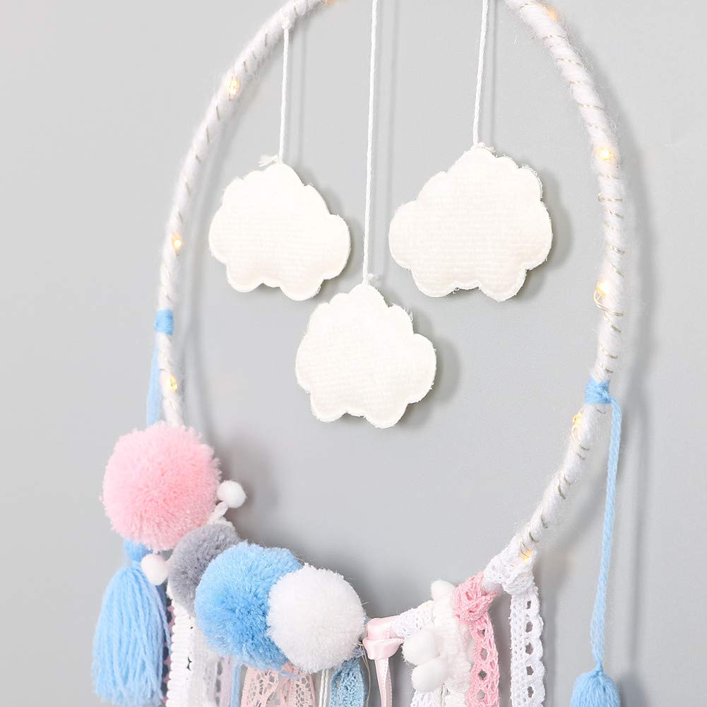 Dream Catcher With LED Light (Cloud)