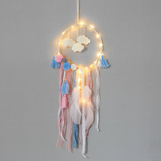 Dream Catcher With LED Light (Cloud)